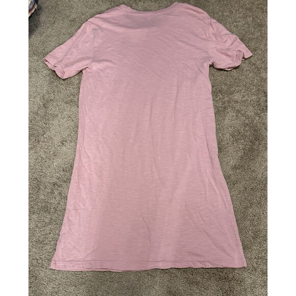Gap T-shirt Dress Womens Size Large Tall  Pink Shift Short Sleeve - Picture 6 of 7